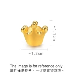 'Fantasy' 999 Gold Tiara Charm