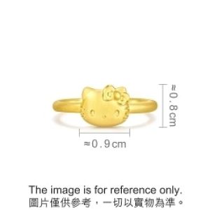 'Hello Kitty' 999.9 Gold Ring