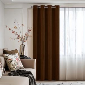 JINCHAN Linen Textured Curtains for Living Room Darkening Bedroom Curtains Thermal Insulated Curtains Living Room Linen Look Curtains Window Drape Sin