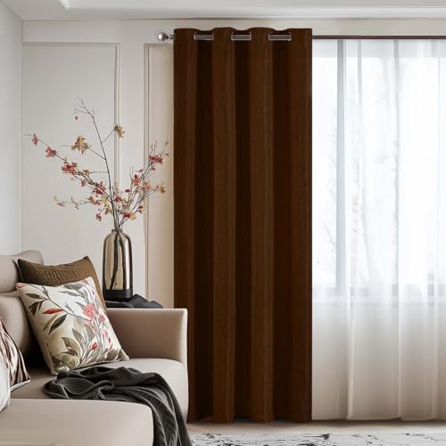 JINCHAN Linen Textured Curtains for Living Room Darkening Bedroom Curtains Thermal Insulated Curtains Living Room Linen Look Curtains Window Drape Sin