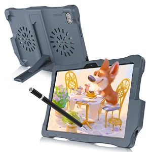 kinstone Kids' Tablets Android PC Tablet for Kids 10.1 inch Quad-Core 3GB RAM 64GB ROM,Tablet with Case and Touchscreen Pen for Kids, WiFi PC,6000mAh