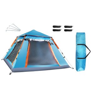 LakeForest® 4-5 Person Camping Tent - LakeForest 4-5 Person Camping Tent BLU