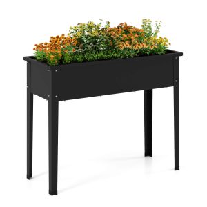 Metal Raised Garden Bed - 40” Garden Bed-BK