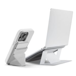 MOFT Magnetic Wallet Stand Misty Cove & Invisible Laptop Stand fits 13"+ Tablets & 15"+ Laptops Misty Cove