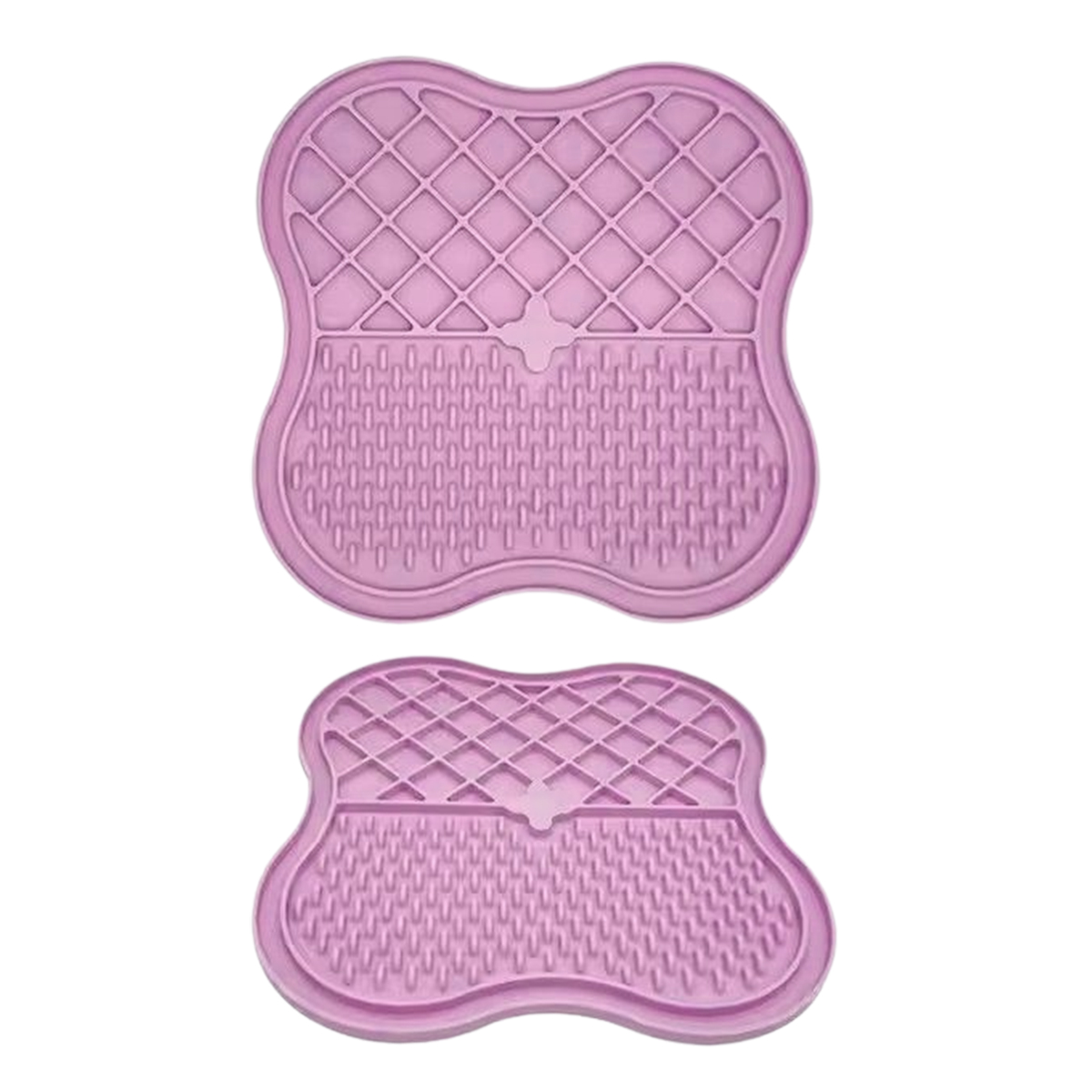 Pets' Silicone Licking Food Mat - Purple