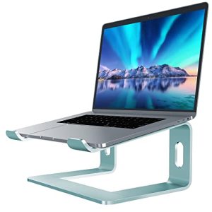SOUNDANCE Laptop Stand, Aluminum Computer Riser, Ergonomic Laptops Elevator for Desk, Metal Holder Compatible with 10 to 15.6 Inches Notebook Computer