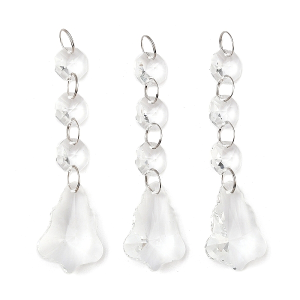 Transparent Glass Pendants for Curtains