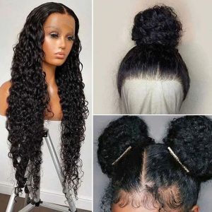 Water Wave 360 Lace Front Wig 100 Human Hair 180% 150% 250nsity
