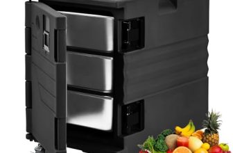 82 QT Insulated Catering Food Warmer with Stackable Design
