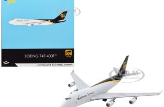 GeminiJets Boeing 747-400F UPS Diecast Model 1/400