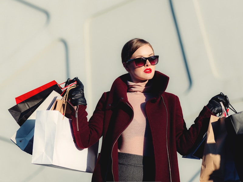 Shopping bags and products
