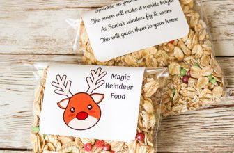 Magic Santa Key Banner with Reindeer Food