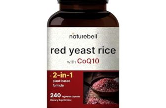 NatureBell Red Yeast Rice with CoQ10 Vegetarian Capsules