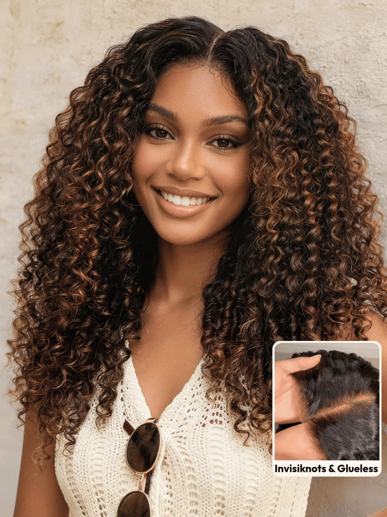 7x5 Bye Bye Slip™ Ombre Curly