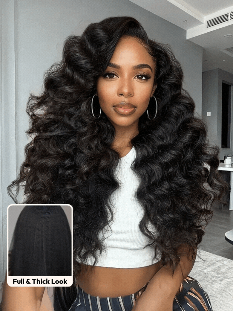 13x4 HD Real Scalp™ Kinky Straight