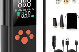 Seamless Outdoors Portable Dual-Power Tire Inflator Kit
