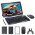 10.1 Inch Tablet Android with Keyboard, Wireless 2 in 1 Tablet PC Gadgets, Quad-Core 2.0G Tablet with Mouse & Charging Cable, Multifunctional Tablet D