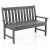 All-Weather Outdoor Garden Bench – Garden Bench-Black
