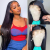 Ashimary 13×4 HD Lace Front Wig Straight Hair Transparent Lace Wigs Natural Color