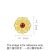 ‘Blessings’ 999 Gold“Om Mani Padme Hum”& lotus Charm