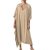 Bsubseach Women Kaftan Dresses Caftan Loungewear Maxi Dress Swimsuit Cover Up Beachwear B-apricot