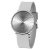 CRRJU Men’s Women Watch Casual Stylish Waterproof Quartz Unisex Wristwatches, Ultra Thin Watches for Men Women, Colorful Silicone Band grey