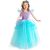 Girls Cinderella Costumes Halloween Princess Dress Up Fancy Birthday Party Ball Gown Mermaid 8-9 Years