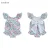 Infant Girls Baby Sweet Cute Flying Sleeve Swimsuit Floral Print Round Neck  Swimsuit Ruffled Beachwear