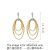 ‘Marrakech Onde’ 18K Yellow & White Gold Diamond Earrings
