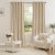 NICETOWN Beige Room Darkening Curtains for Backdrops, Thermal Insulated Noise Reducing Velvet Curtains for Film, Extra Long Window Curtains for Large