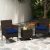 Outdoor Conversation Set with Cushions (3-Piece) – Outdoor Conversation Set -Navy