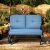 Outdoor Patio Cushioned Rocking Bench Loveseat – Outdoor Glider NY