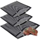 Can the Seamless Outdoors Grill Mesh Bags Hold Large Cuts of Meat?
