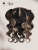 UNice Black With Blonde Highlights Body Wave Replaceable Lace Closure For Magic Lace Wig